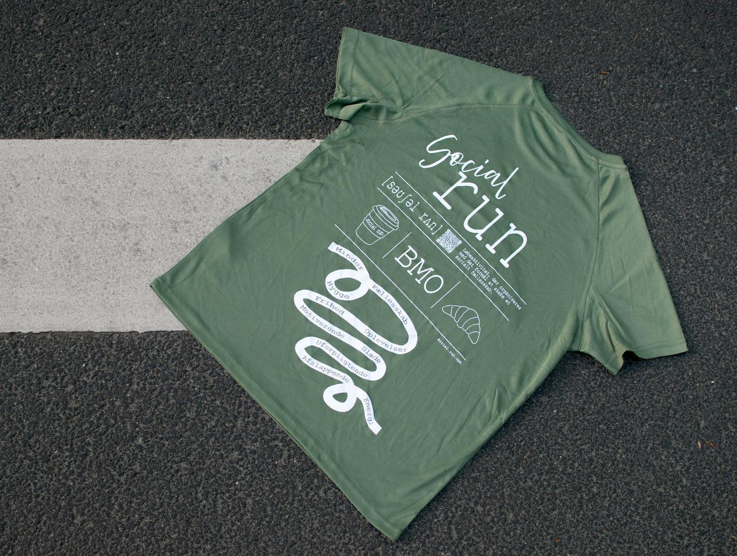 Social run t-shirt