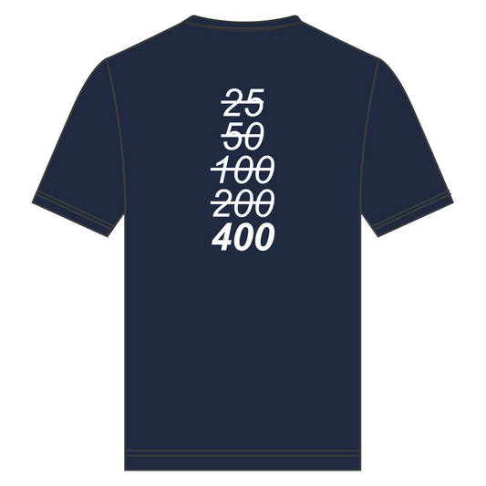 Startnummer jubilæums t-shirt 400