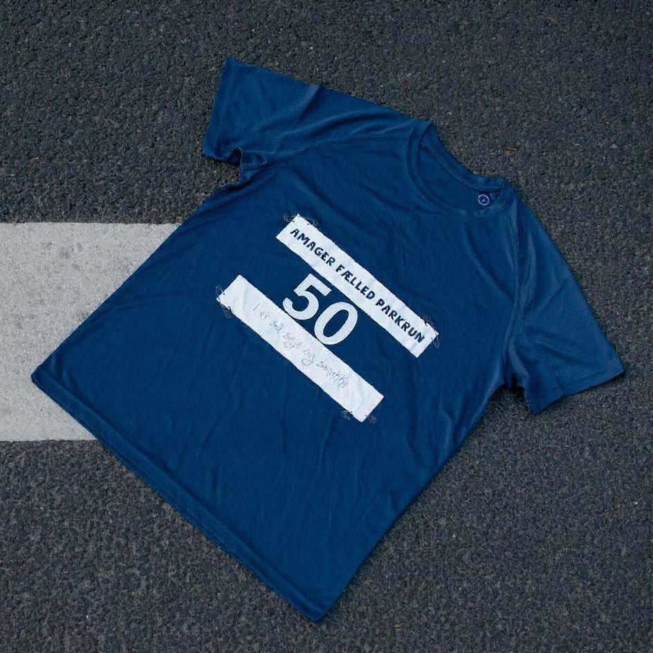 Startnummer jubilæums t-shirt  50