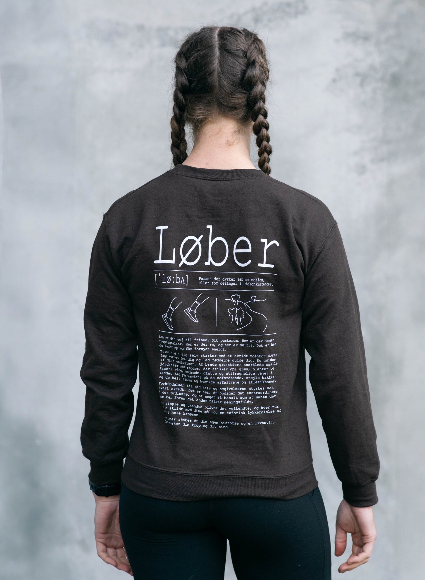 Løber sweatshirt