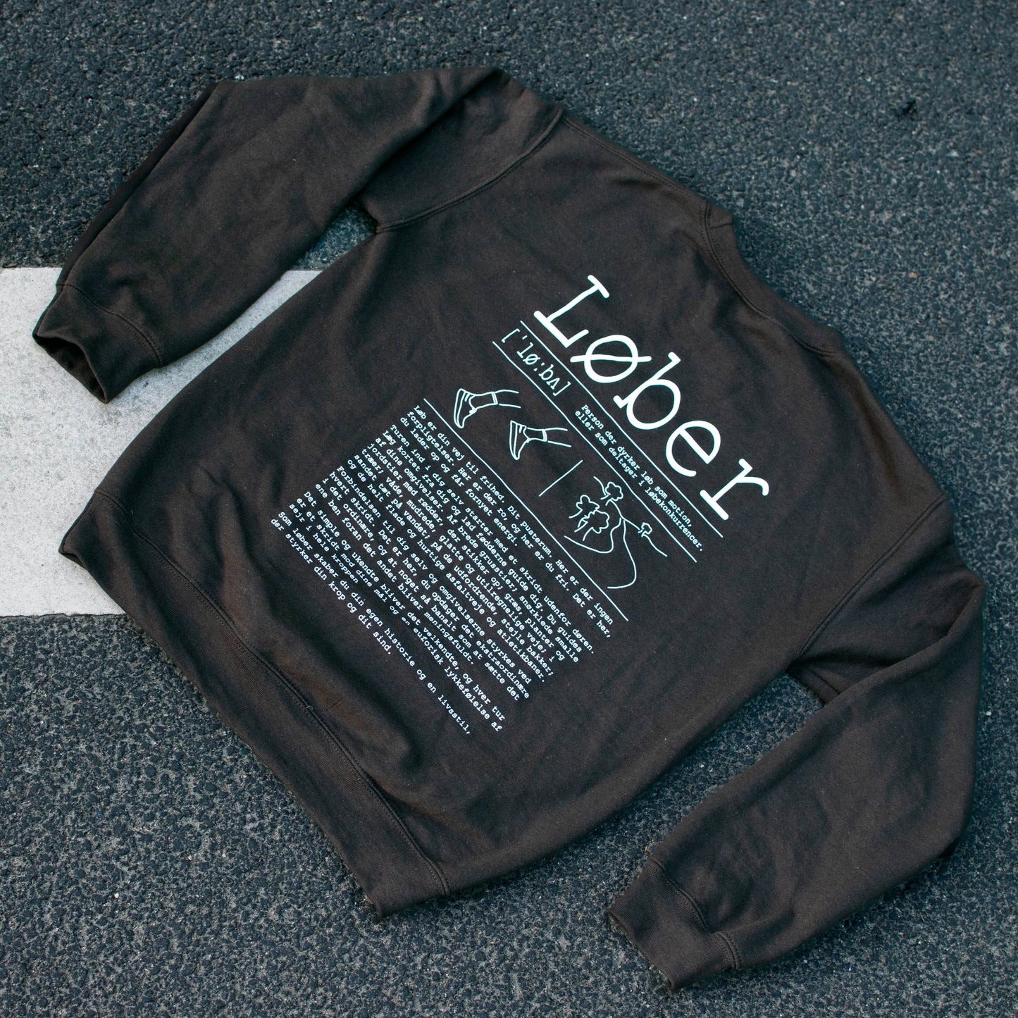 Løber sweatshirt
