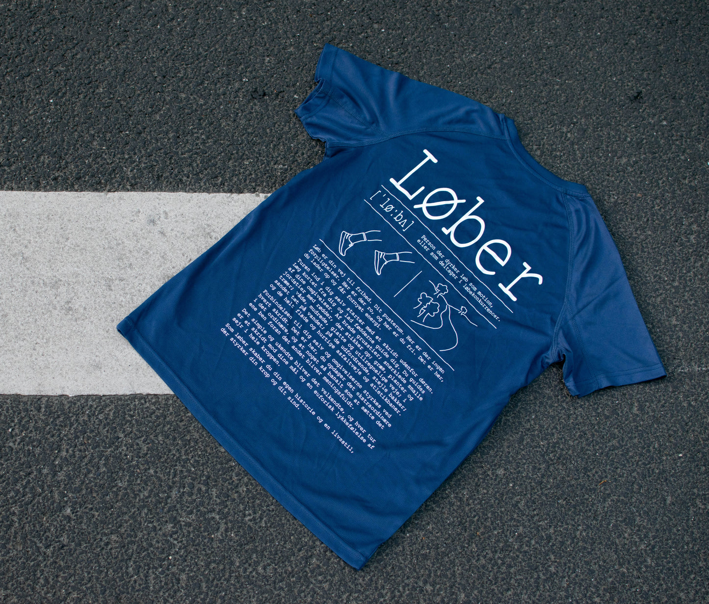 Løber t-shirt