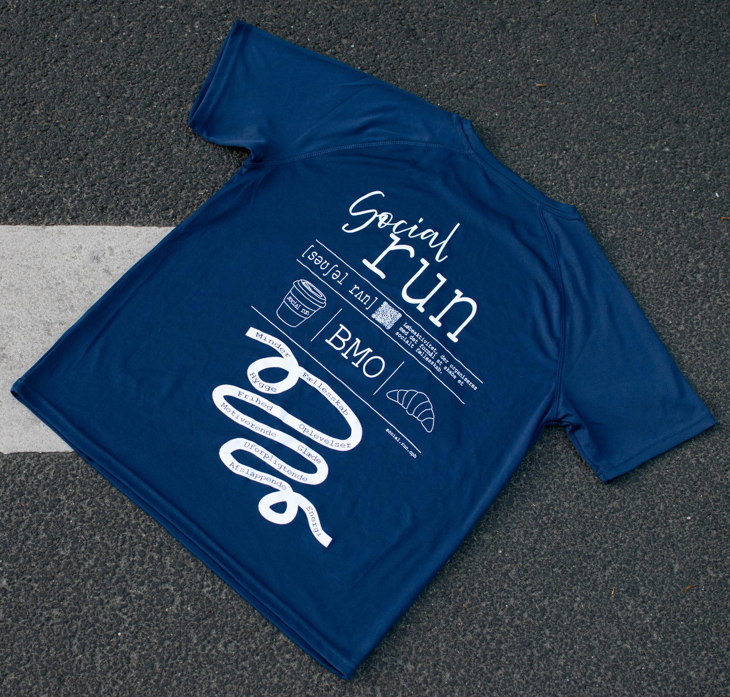 Social run t-shirt