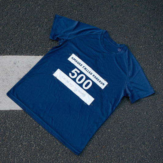 Startnummer jubilæums t-shirt 500