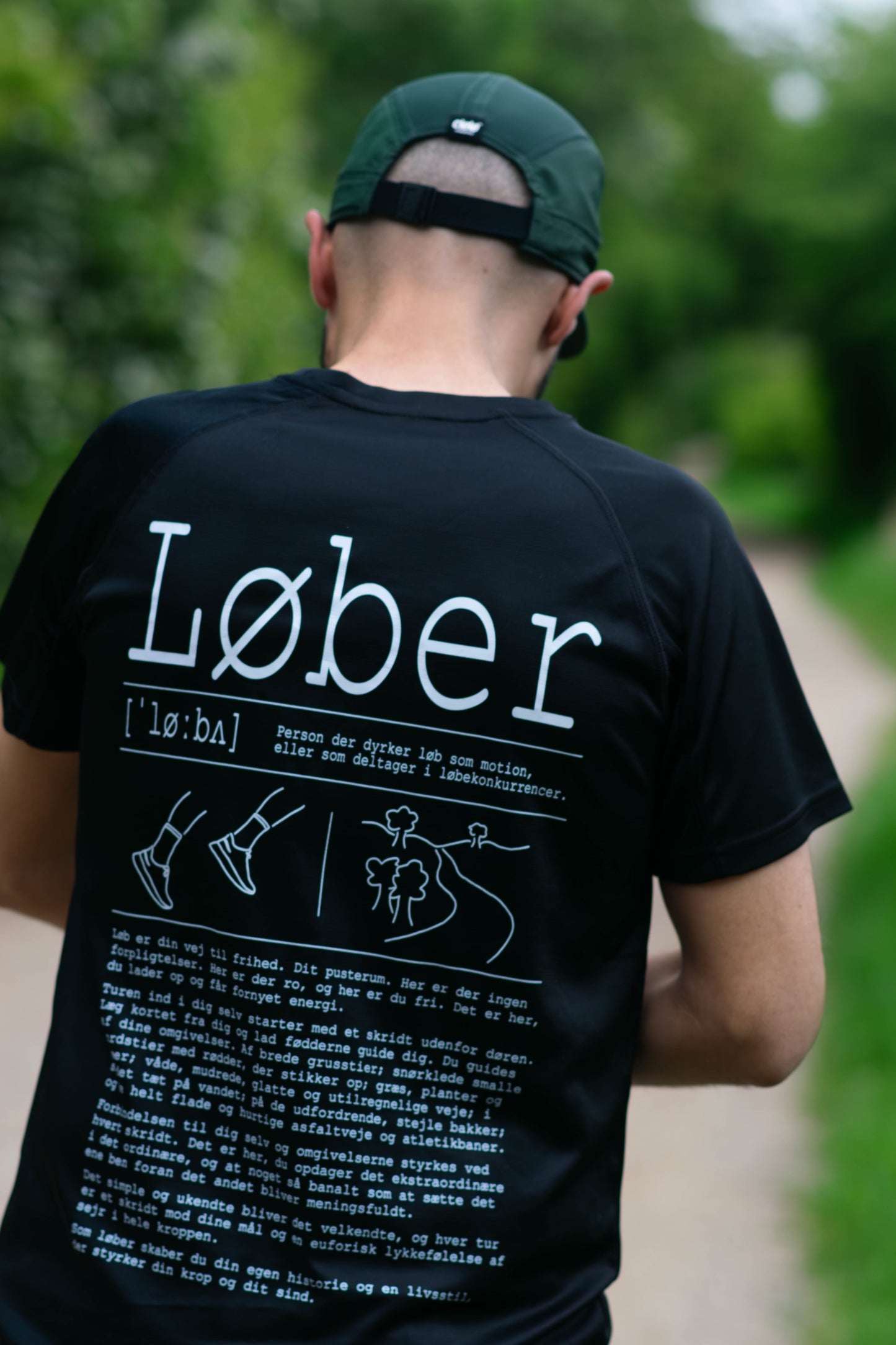 Løber t-shirt