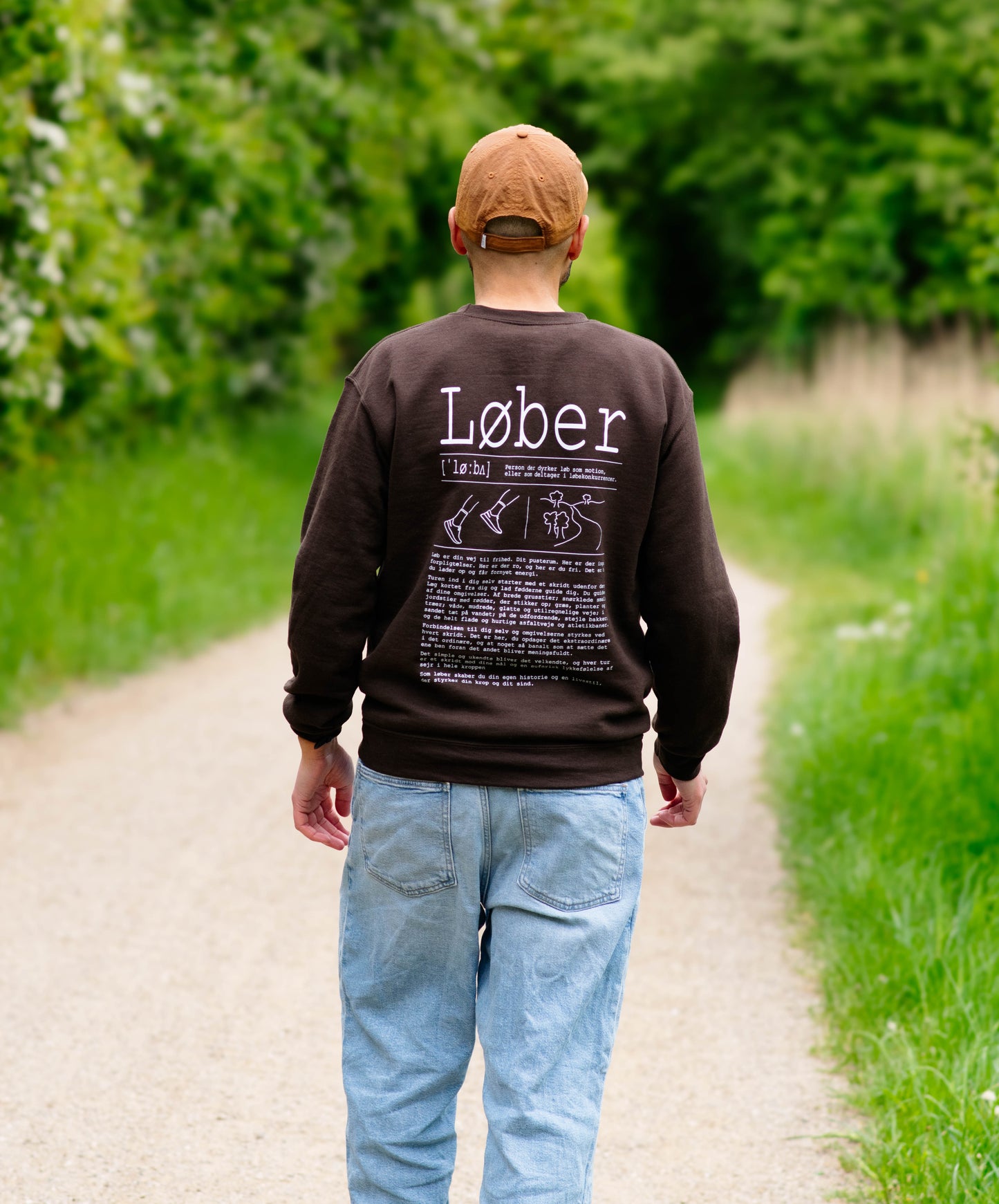 Løber sweatshirt