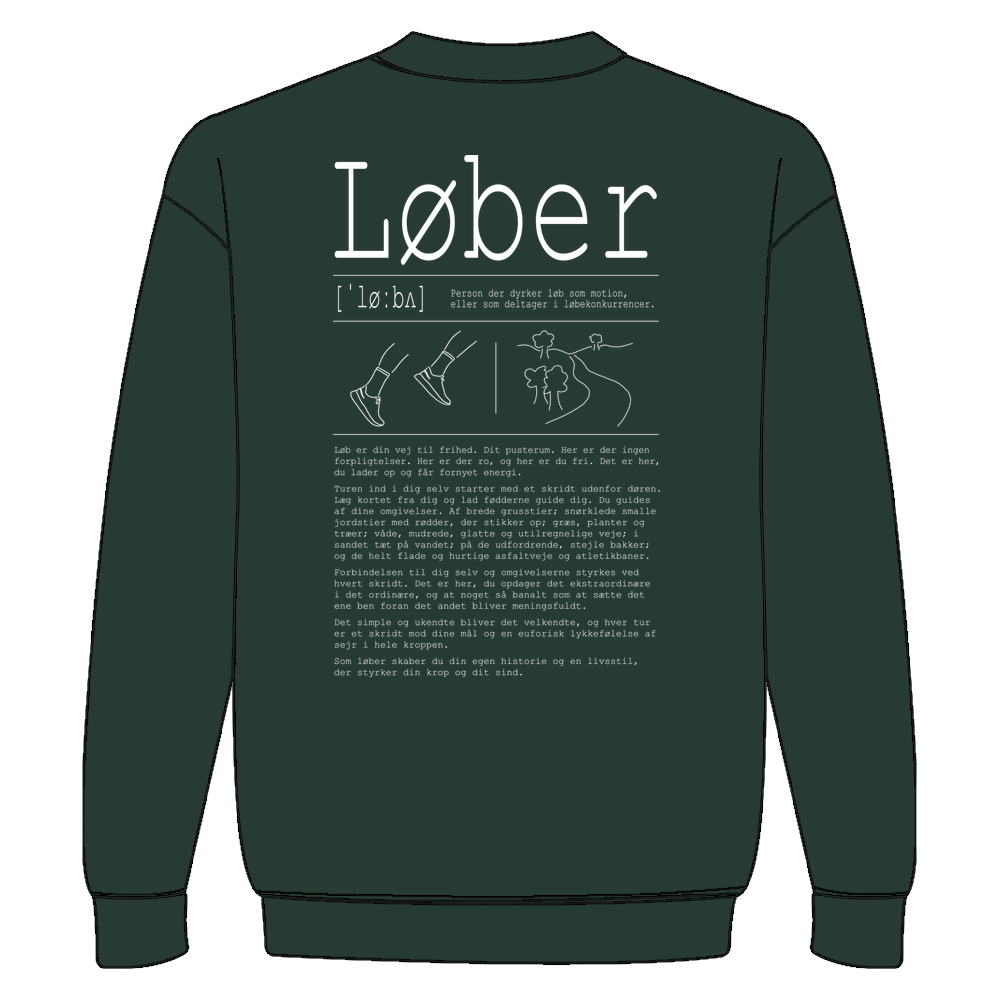 Løber sweatshirt