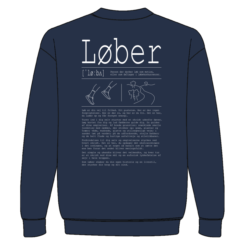 Løber sweatshirt